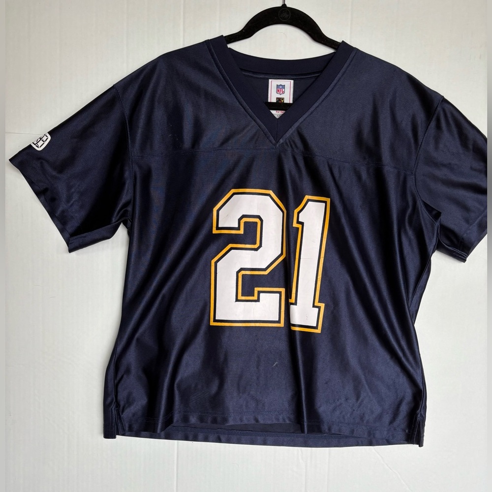 Woman’s XL San Diego Chargers #21 Ladanian Tomlinson Jersey